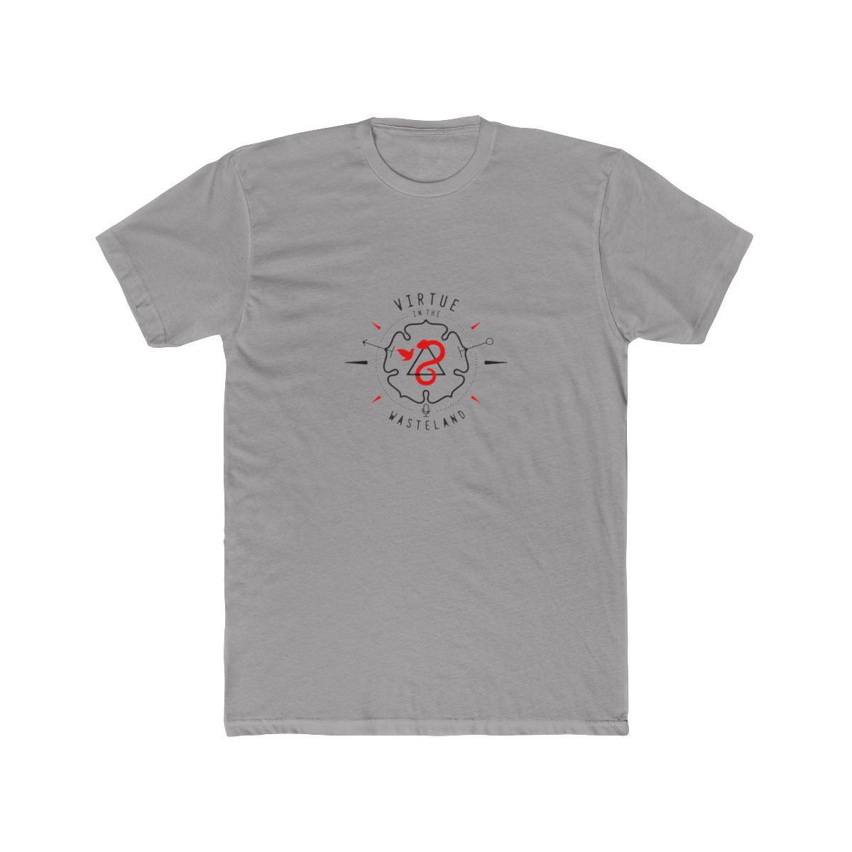 Virtue in the Wasteland Podcast Logo T Shirt - Official t-shirts merchandise