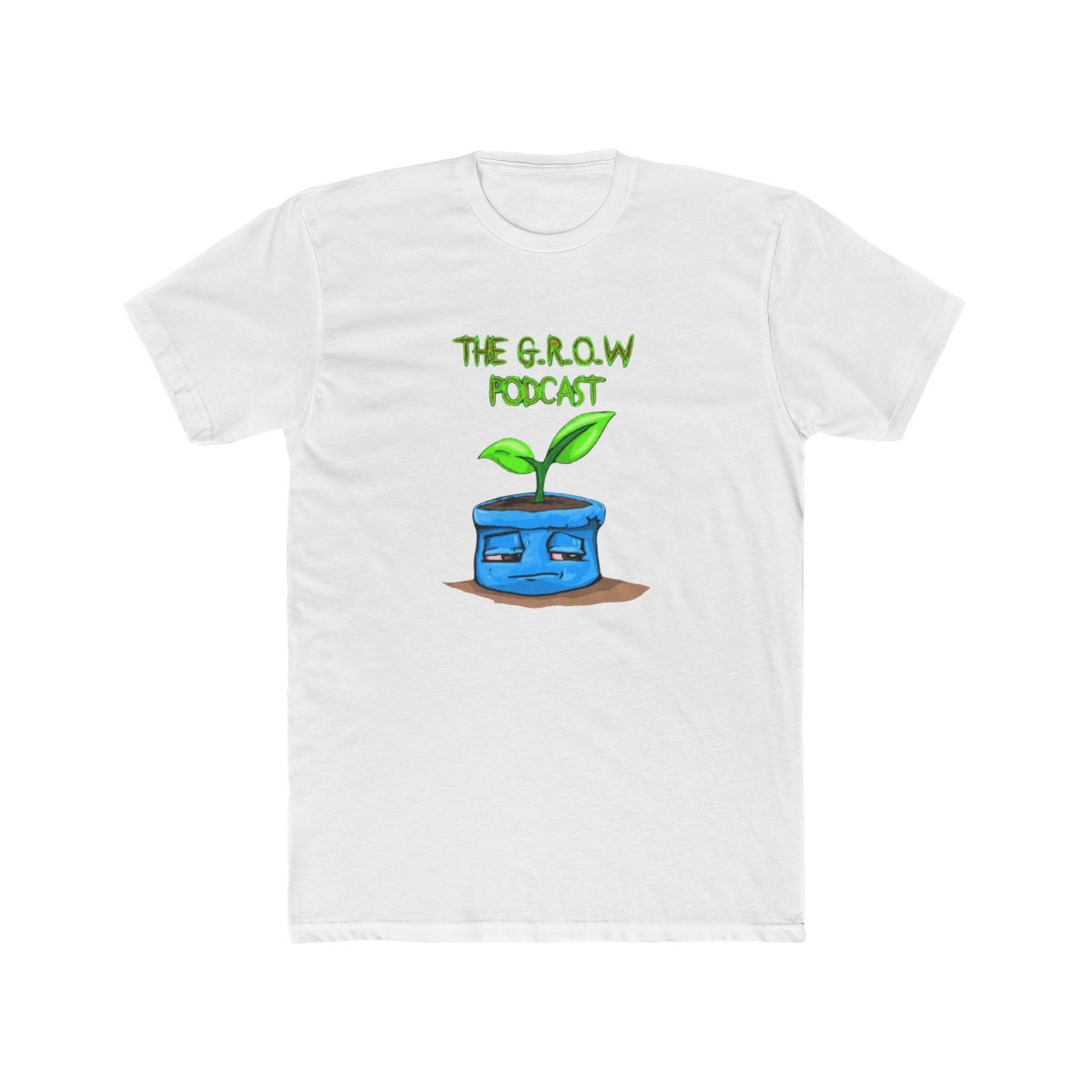The Grow Podcast Transparent tee T Shirt - Official t-shirts merchandise
