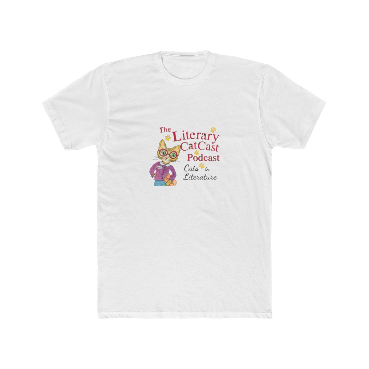 The Literary Catcast Podcast T Shirt - Official t-shirts merchandise